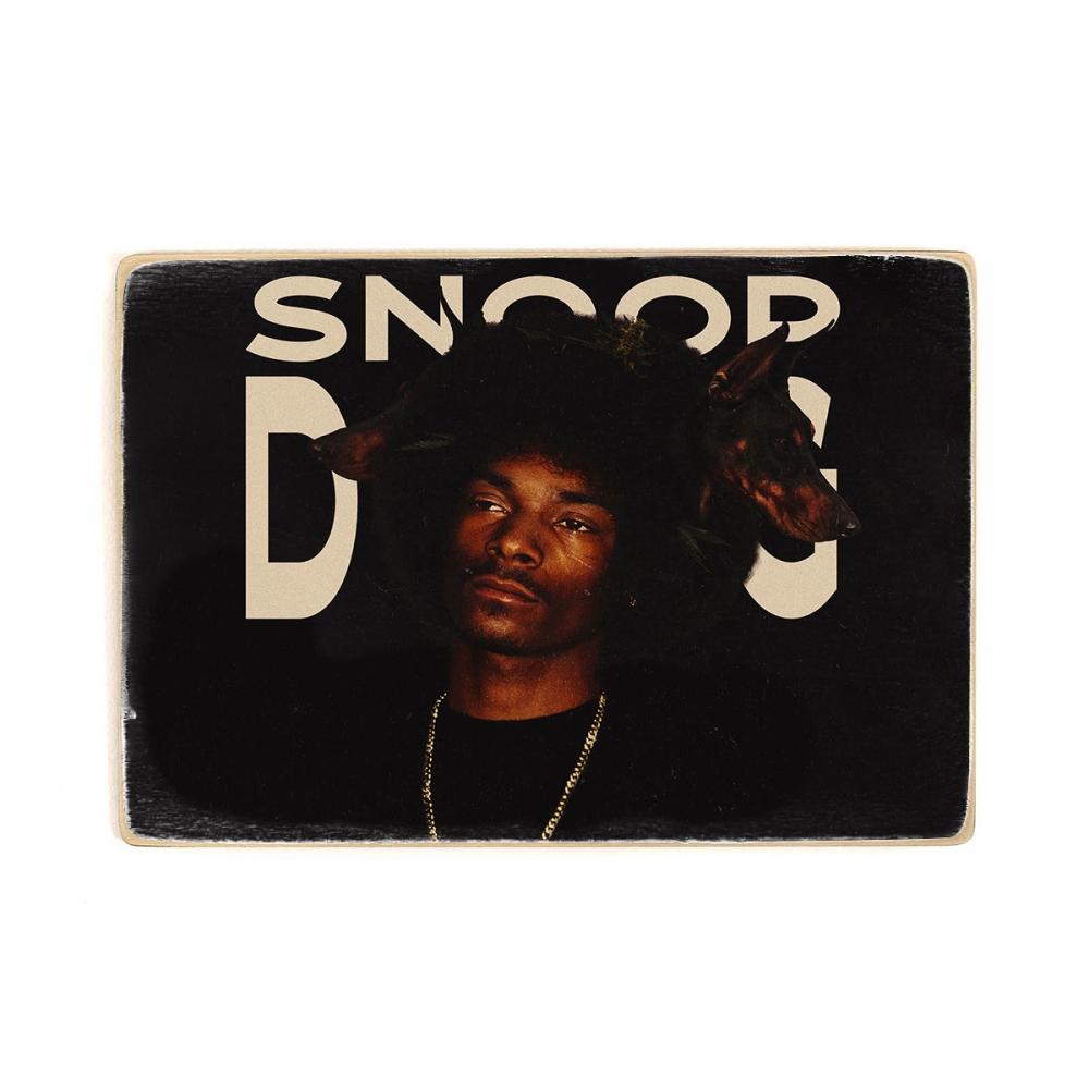 

Деревянный постер Музыка Snoop Dogg. Снуп Догг. хип-хоп А1