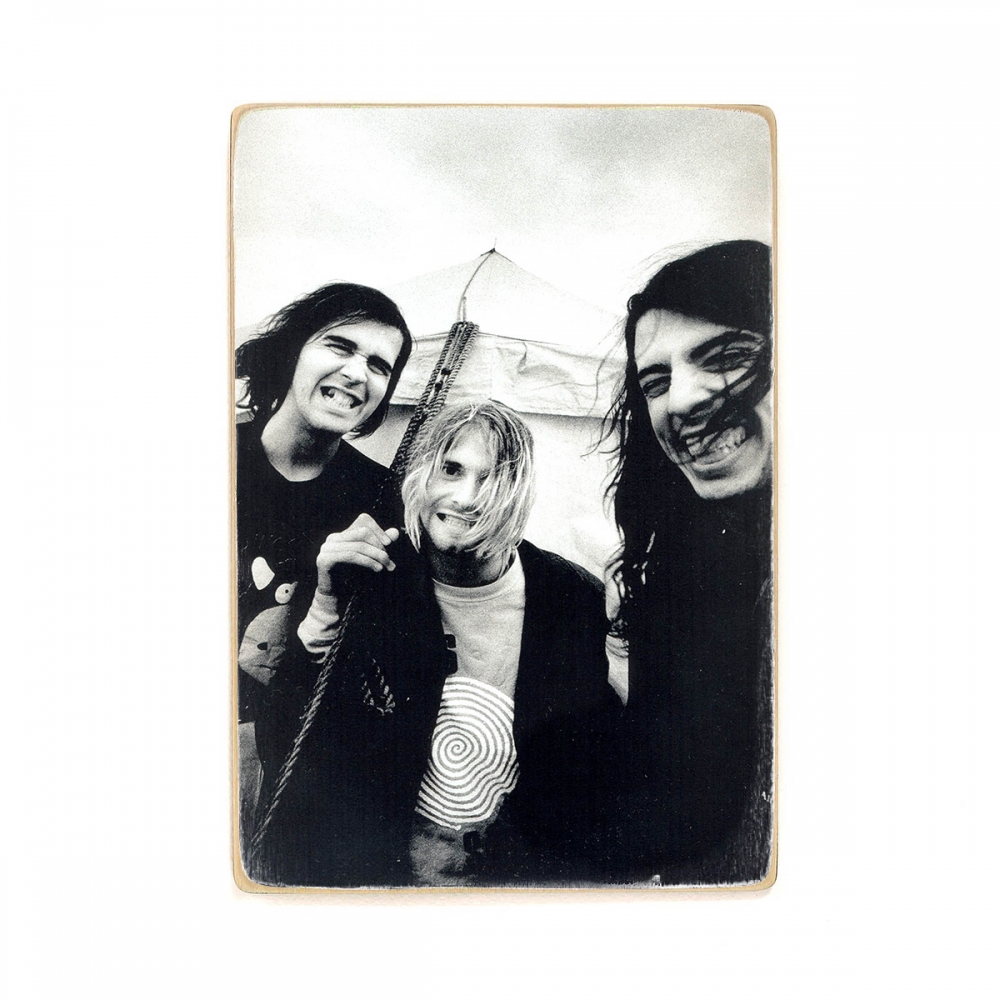 

Деревянный постер Музыка Nirvana. Kurt cobain.группа Нирвана, Курт кобейн А1