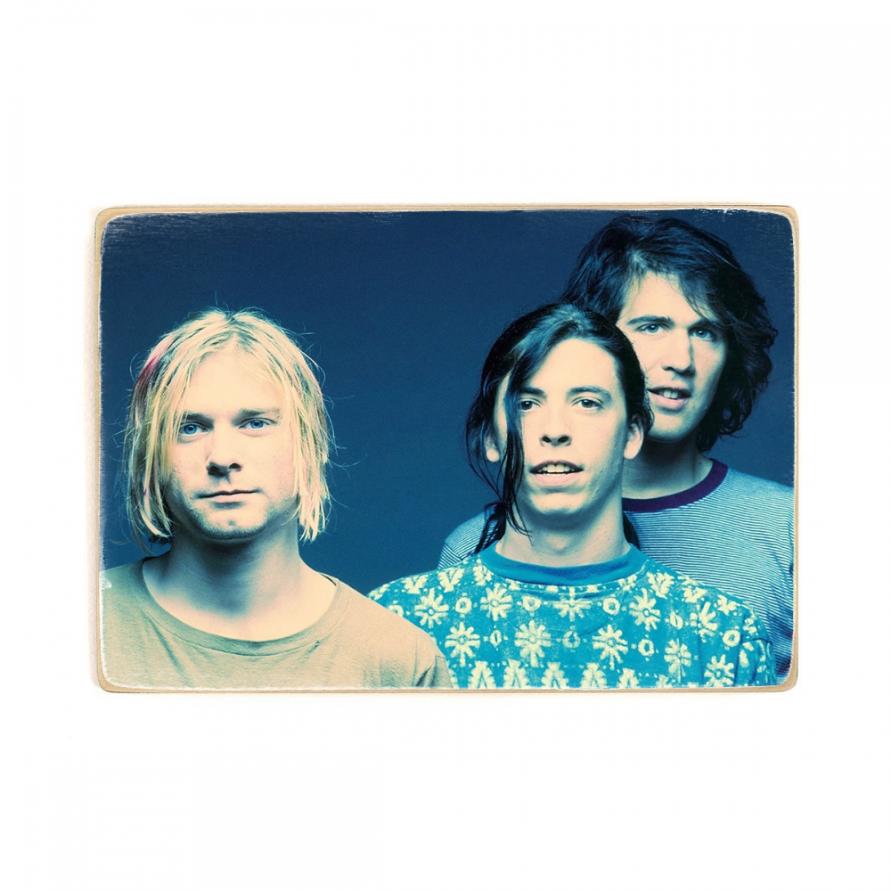 

Деревянный постер Музыка Nirvana. Kurt cobain. Нирвана, Курт кобейн, дейв гролл, крис новоселич А1
