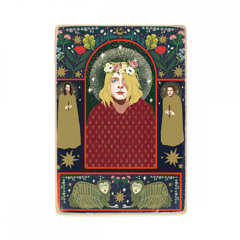 

Деревянный постер Музыка Nirvana. Kurt cobain. Нирвана, Курт кобейн на картине А1