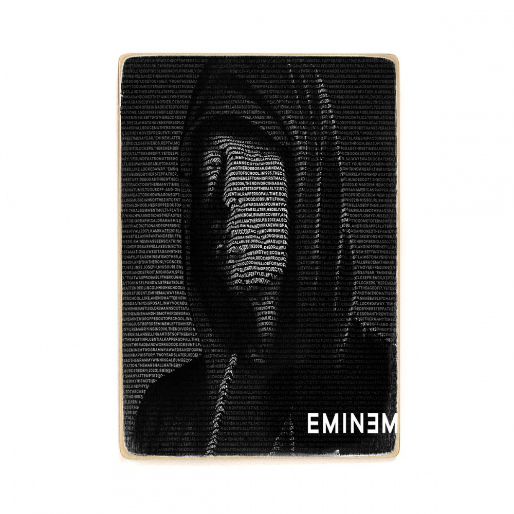 

Деревянный постер Музыка Eminem, эминем. Rap А1