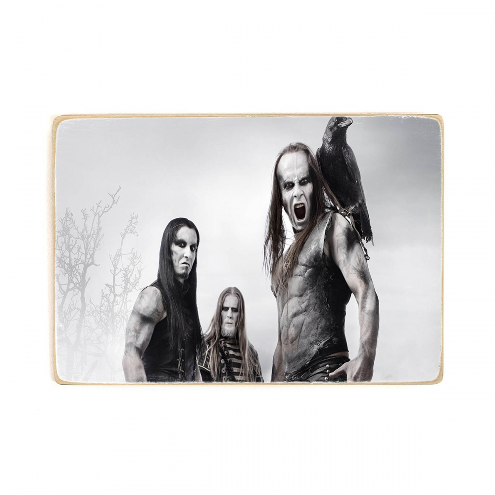 

Деревянный постер Музыка Behemoth группа. Nergal . Блэк метал. Бегемот. А1