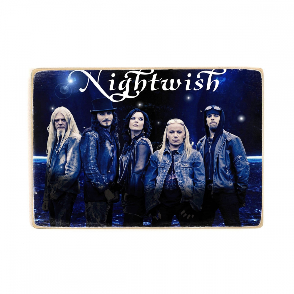 

Деревянный постер Музыка Nightwish, Найтвиш. Метал А1