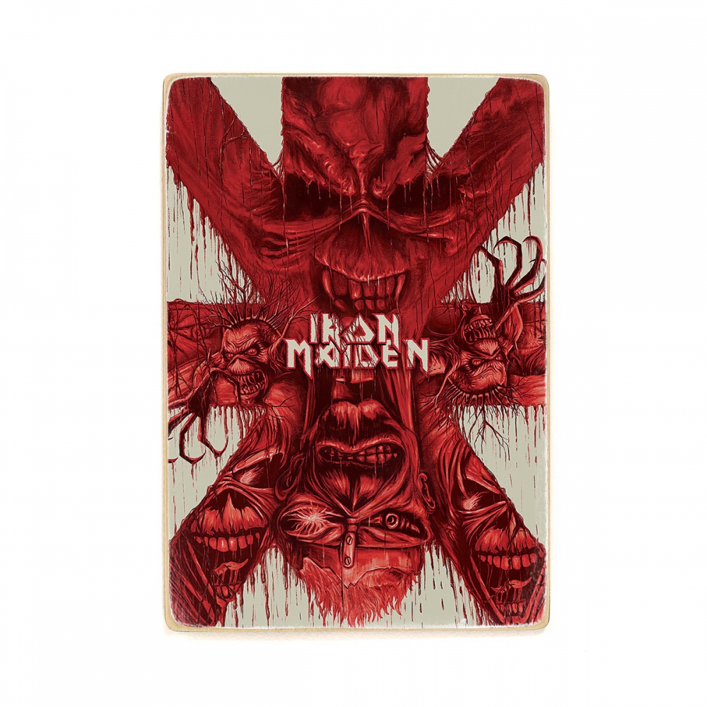 

Деревянный постер Музыка Iron Maiden. heavy metal А2
