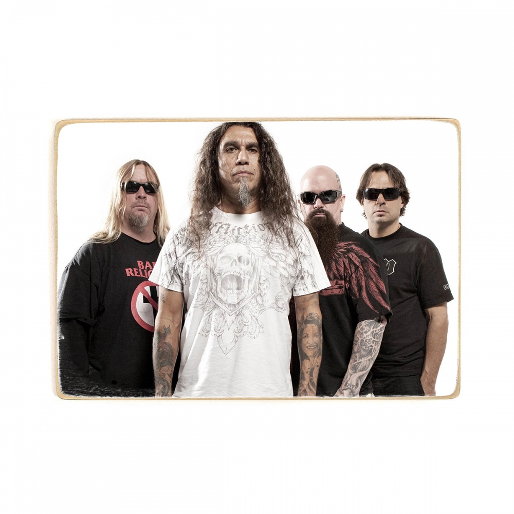 

Деревянный постер Музыка Slayer Группа. слеер. Tom Araya А2