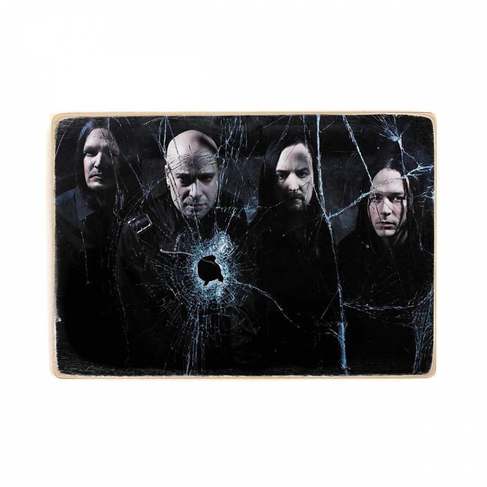 

Деревянный постер Музыка Disturbed. Состав группы А1
