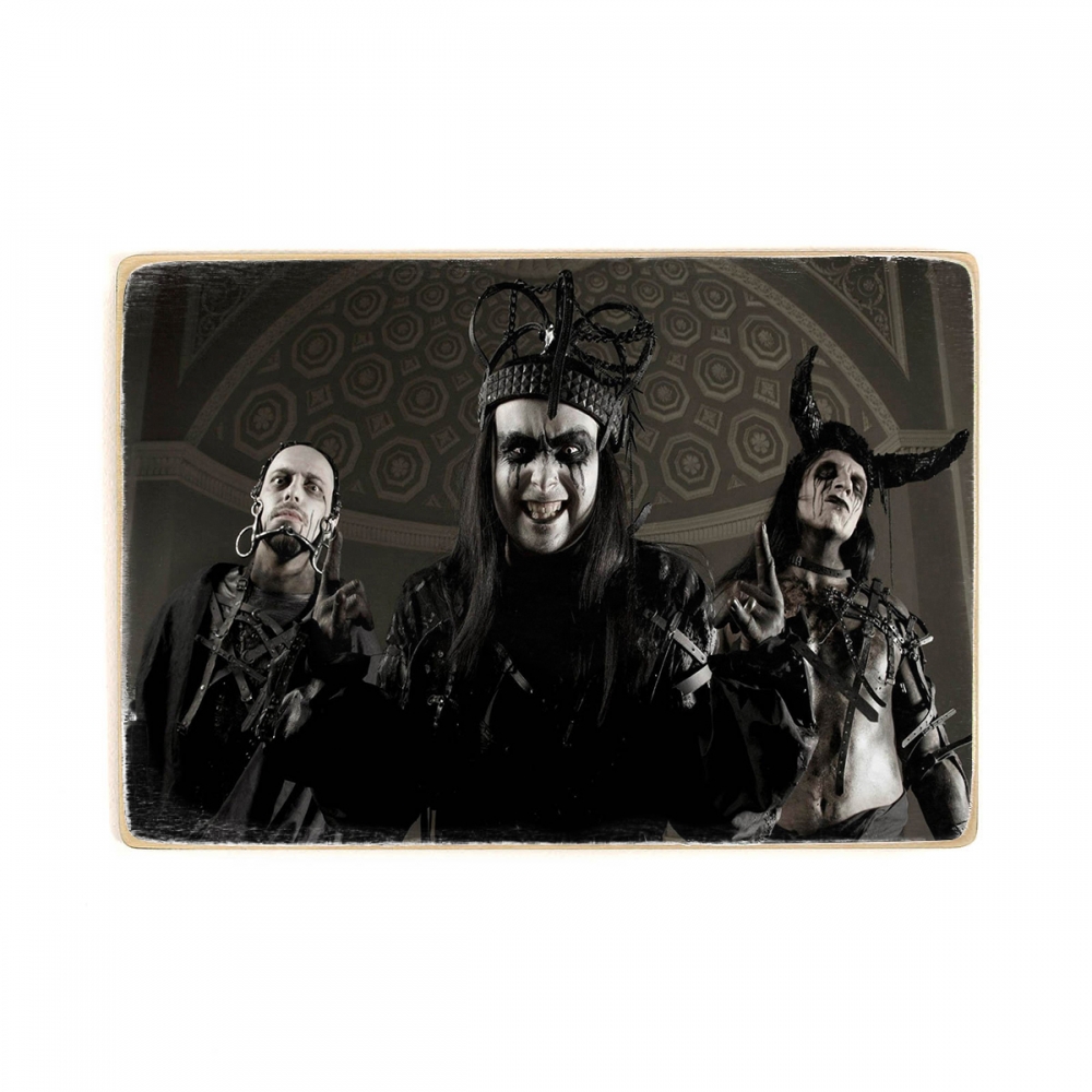

Деревянный постер Музыка Cradle of Filth. black metal. крейдл оф филз А2