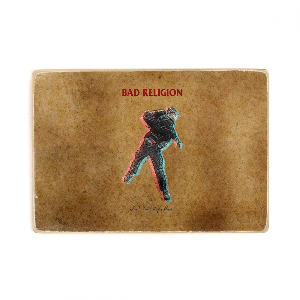 

Деревянный постер Музыка Bad religion. Панк рок А2