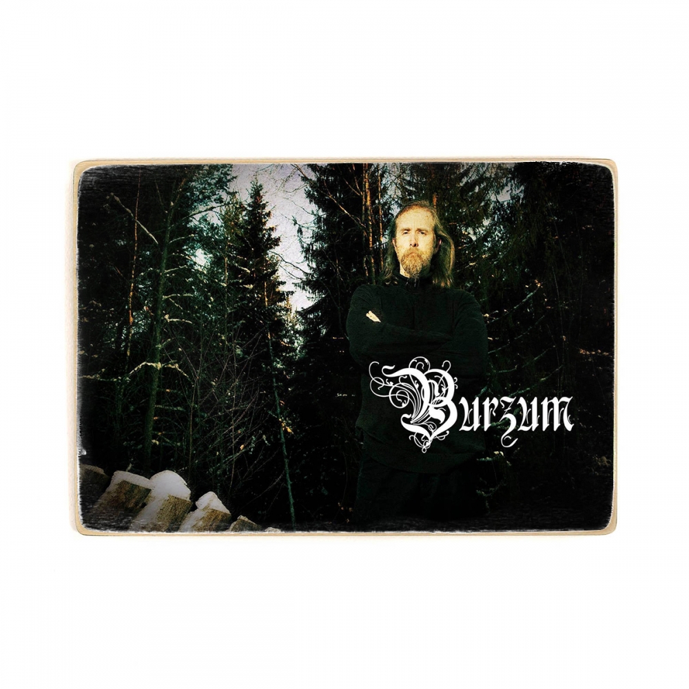 

Деревянный постер Музыка Burzum, black metal, бурзум. Варг Викернес А2
