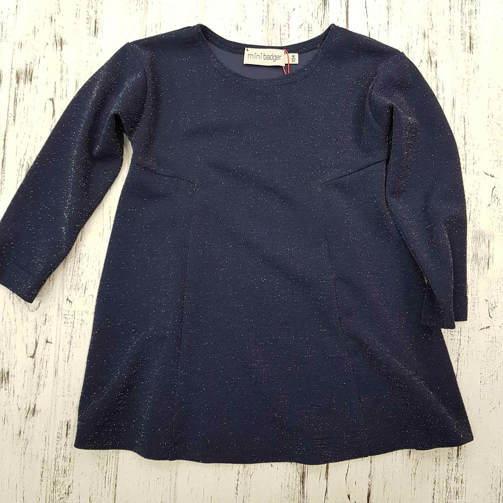 

Платье MNBG Блёстки 98 см синее (R148_1)