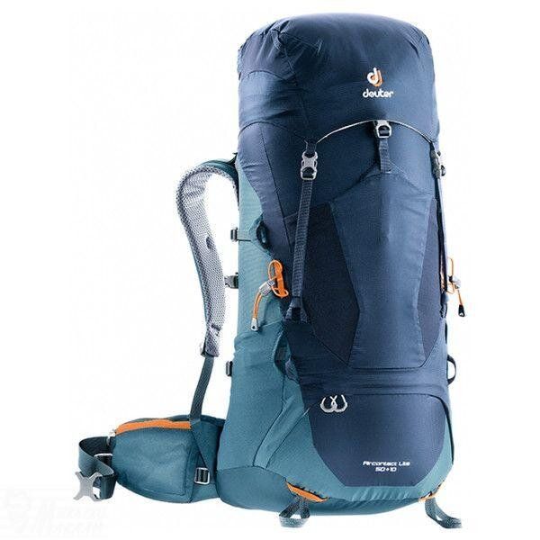 

Рюкзак Deuter Aircontact Lite 50 + 10 navy-arctic (3340318 3396)