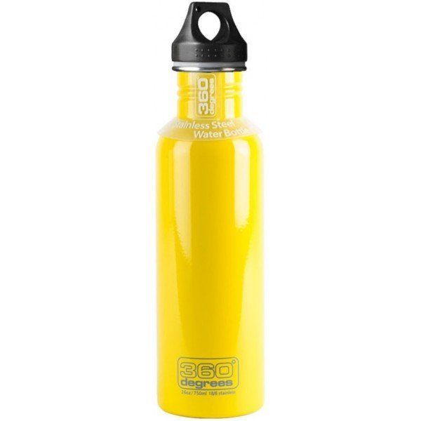 

Фляга 360° degrees - Stainless Steel Botte Yellow 750 мл (STS 360SSB750YLW)