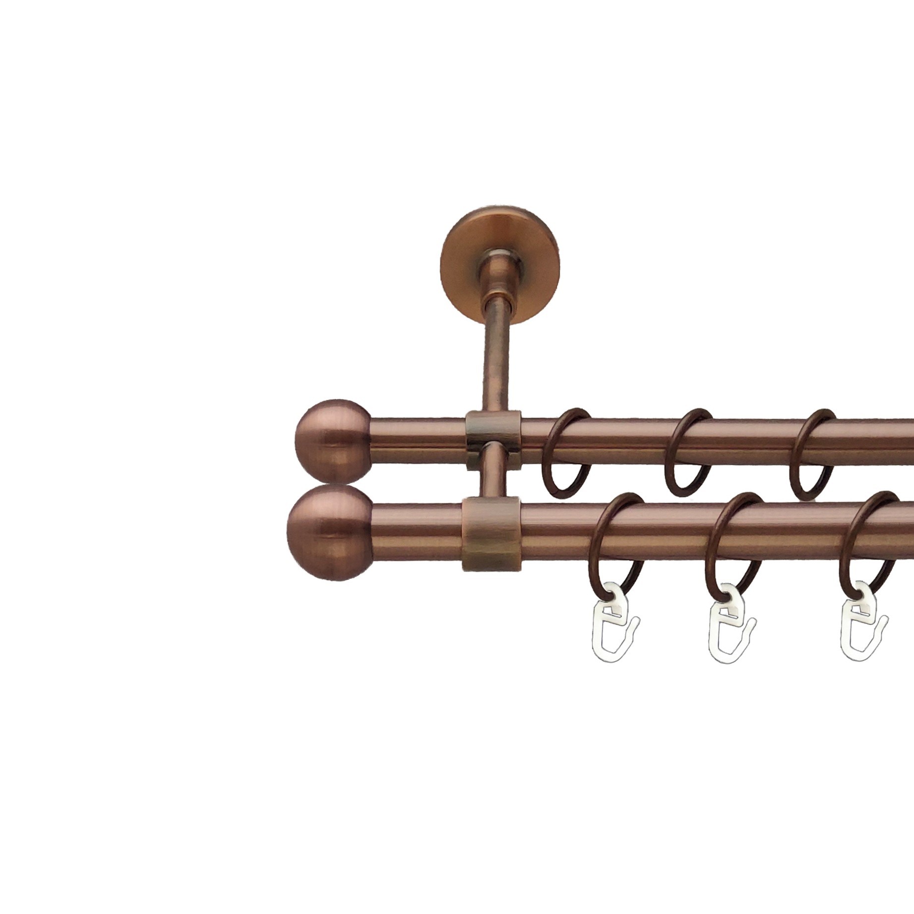 

Карниз Orvit Куля Болонь металевий дворядний закритий гладка труба кільце металеве Мідь 19\16 мм 240 см (00-00011970)