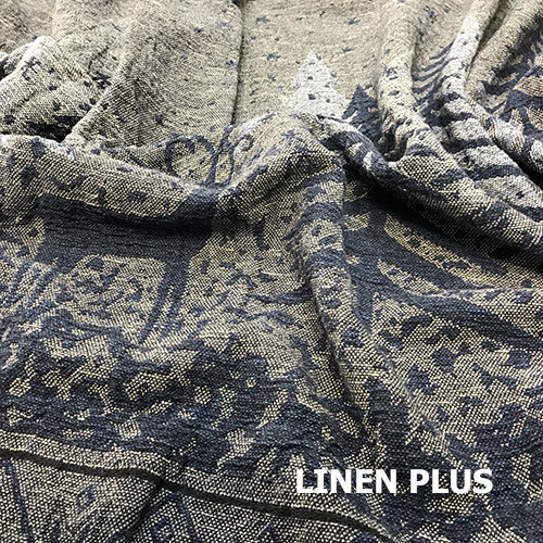

Льняной плед, LINEN PLUS, Олени в лесу, 120x170 см(18с240)