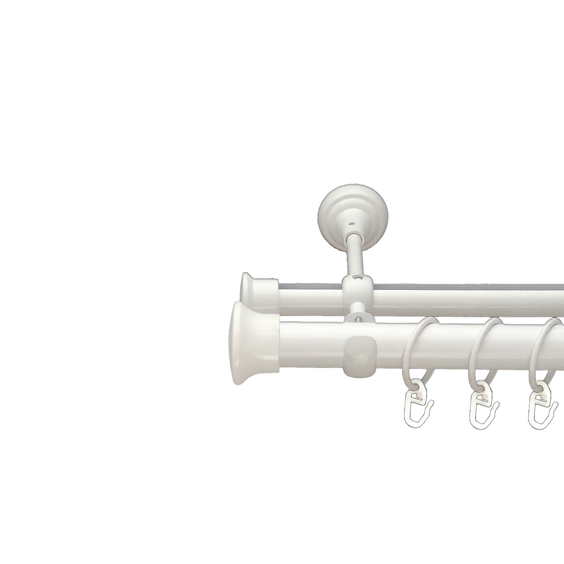 

Карниз Orvit Дуо металевий дворядний опозитний гладка \ профільна труба кільце металеве Арктіс 25\19 мм 160 см (00-00009562)