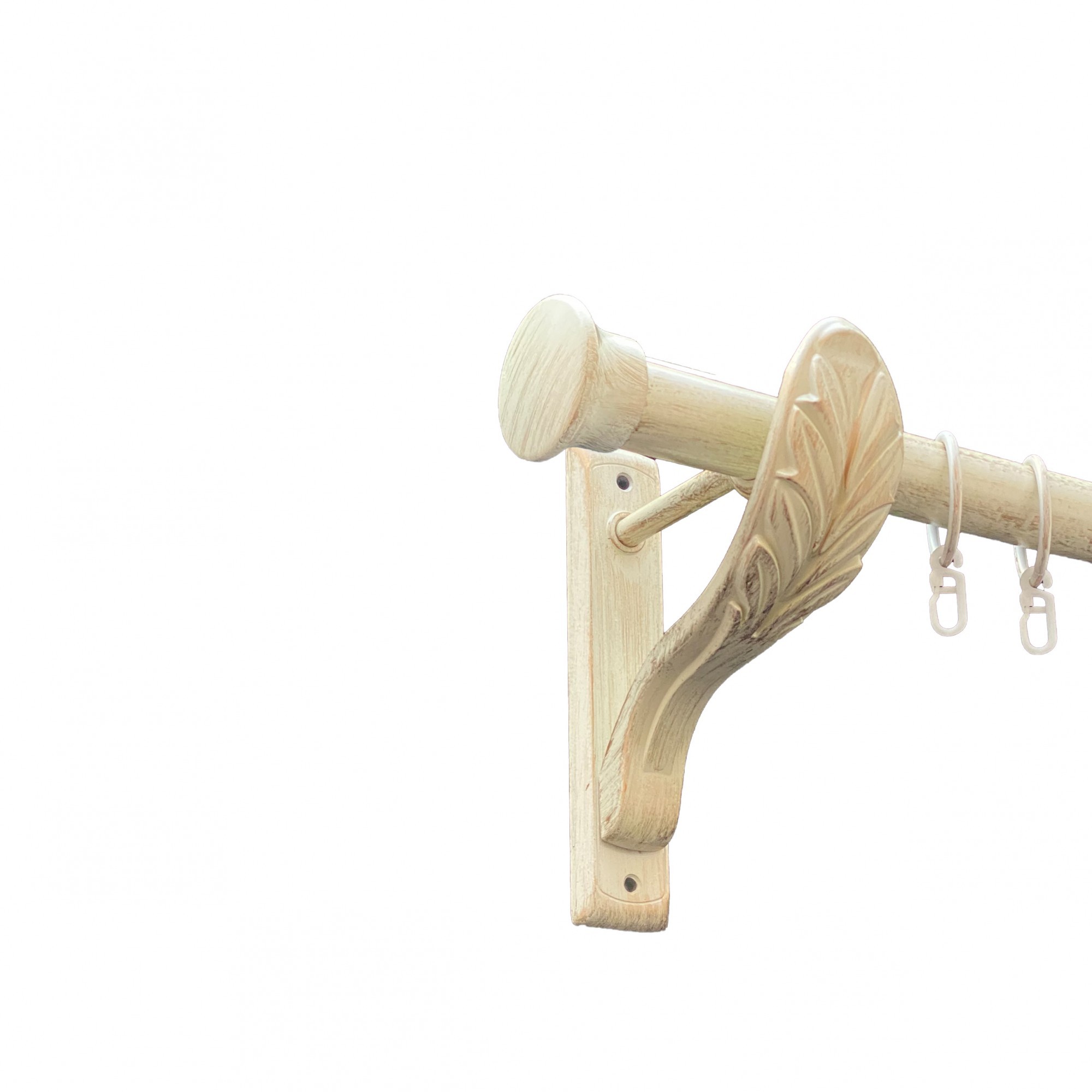 

Карниз Orvit Дуо металевий однорядний ретро гладка труба кільце металеве Біле Золото 25 мм 200 см (00-00010531)