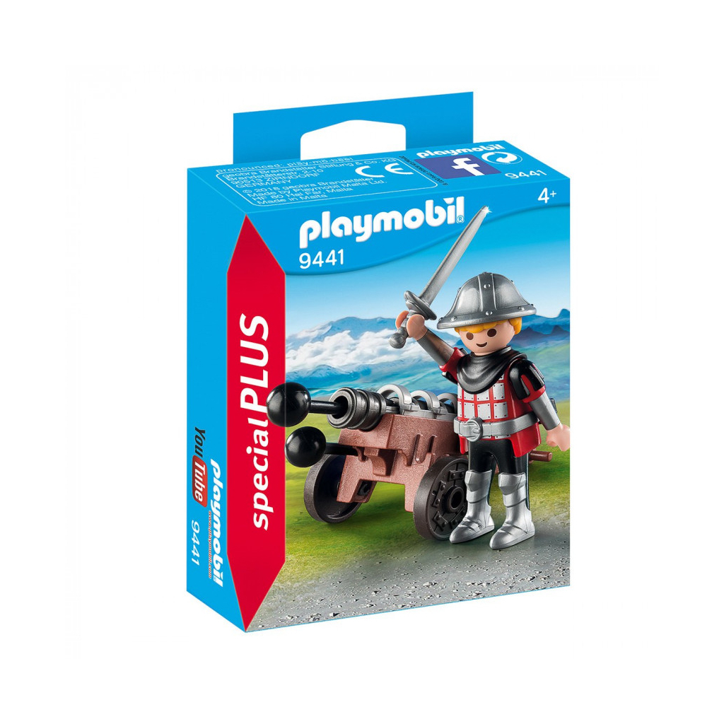 

Конструктор Playmobil Рыцарь с пушкой (6333998)