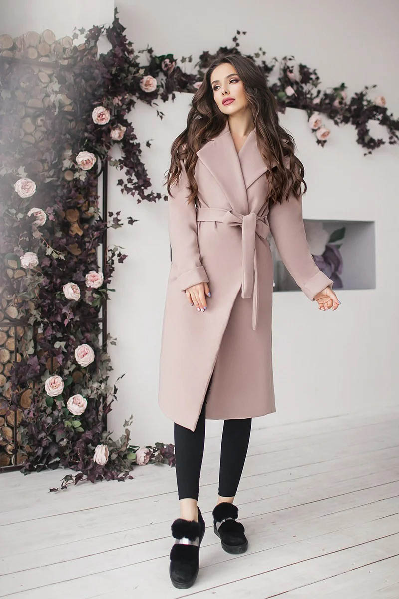 

Fashions Пальто женское на запах с подкладкои Даниель Fashions  светло-бежевый (Р 637-лб, Fashions Пальто женское на запах с подкладкои Даниель Fashions 42 светло-бежевый (Р 637-лб)