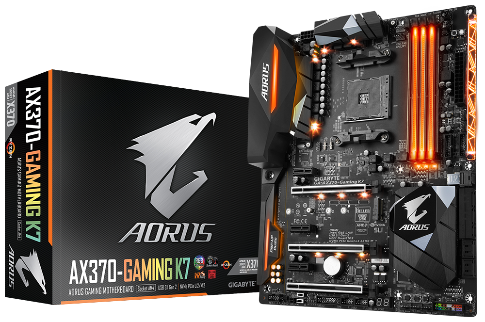 

Материнская плата Gigabyte AORUS GA-AX370-Gaming K7 (GA-AX370) Over-Stock