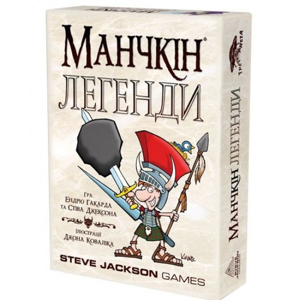 

Настольная игра Третя Планета Манчкін. Легенди УКР (10505)