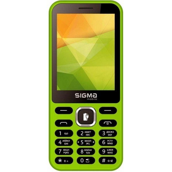 

Мобильный телефон Sigma mobile X-style 31 Power Dual Sim Green