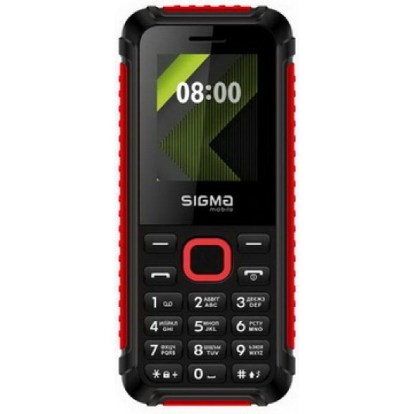 

Sigma mobile X-style 18 Track Dual Sim Black/Red