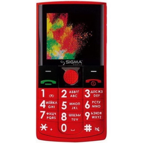 

Sigma mobile Comfort 50 Solo Dual Sim Red