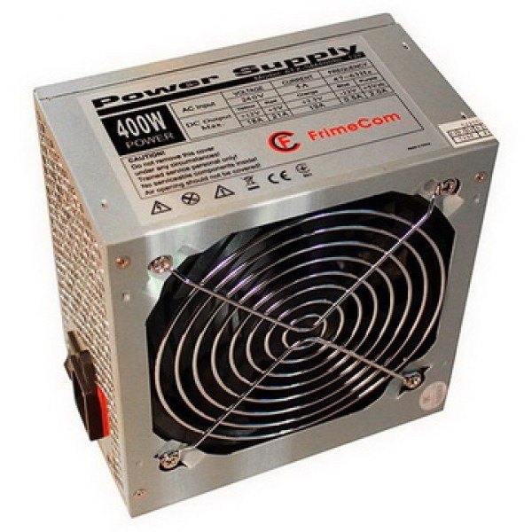 

Блок питания FrimeCom SM400BL 400W, 12см, без кабеля