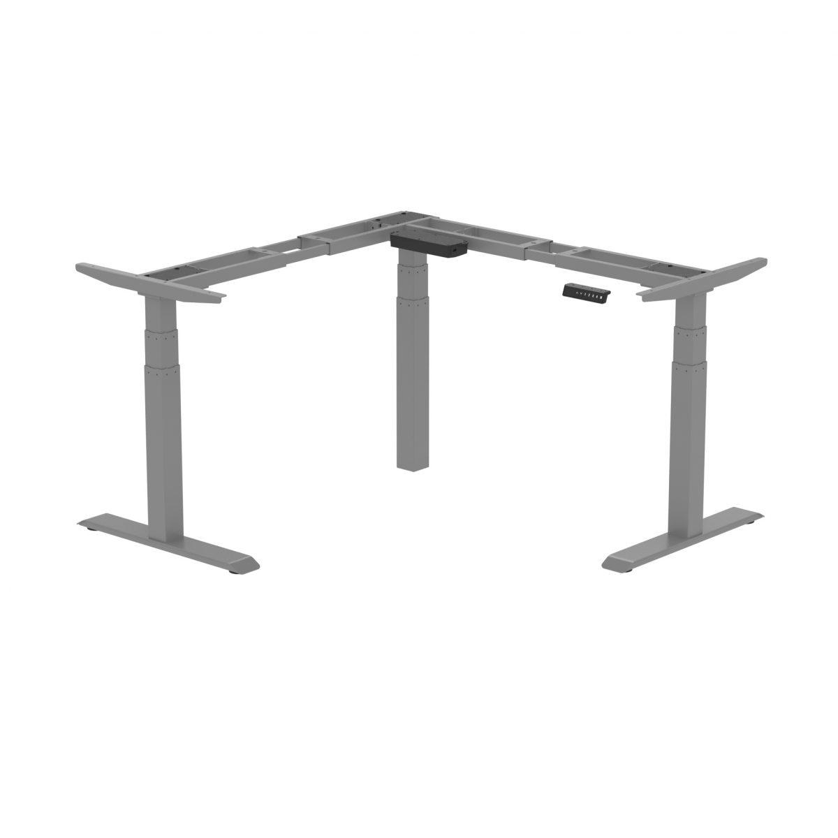

Электро-стол MonoTable Edge SQ в угол (90°) без столешницы ( серый )