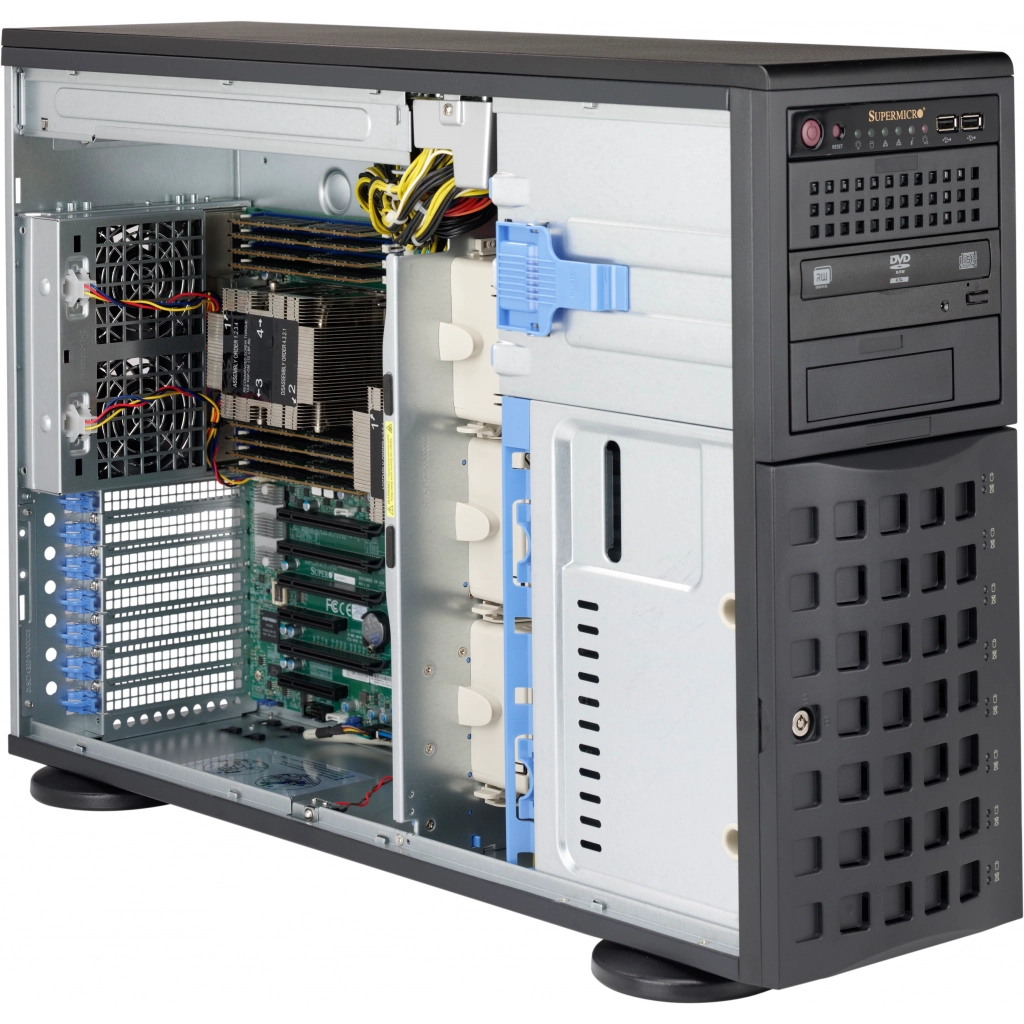 

Корпус для сервера Supermicro 4U 920W PSU (CSE-745BTQ-R920B)