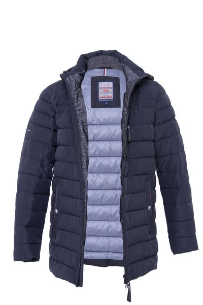 

Мужская зимняя стильная теплая куртка с капюшоном Black Vinyl 19-1530  синий 10720, Мужская зимняя стильная теплая куртка с капюшоном Black Vinyl 19-1530 48 синий 10720