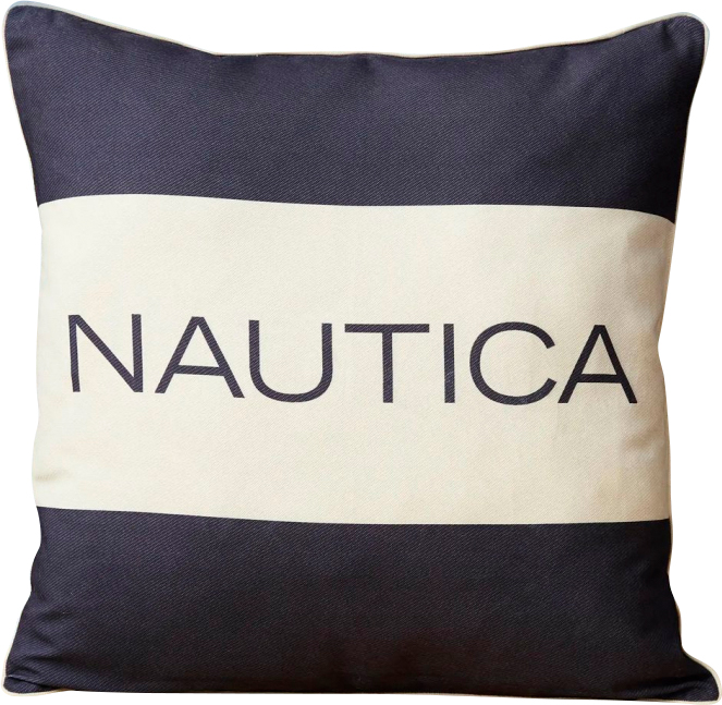 

Декоративная подушка Nautica Home New 45 х 45 см Бело-синяя (svt-2000022298261)