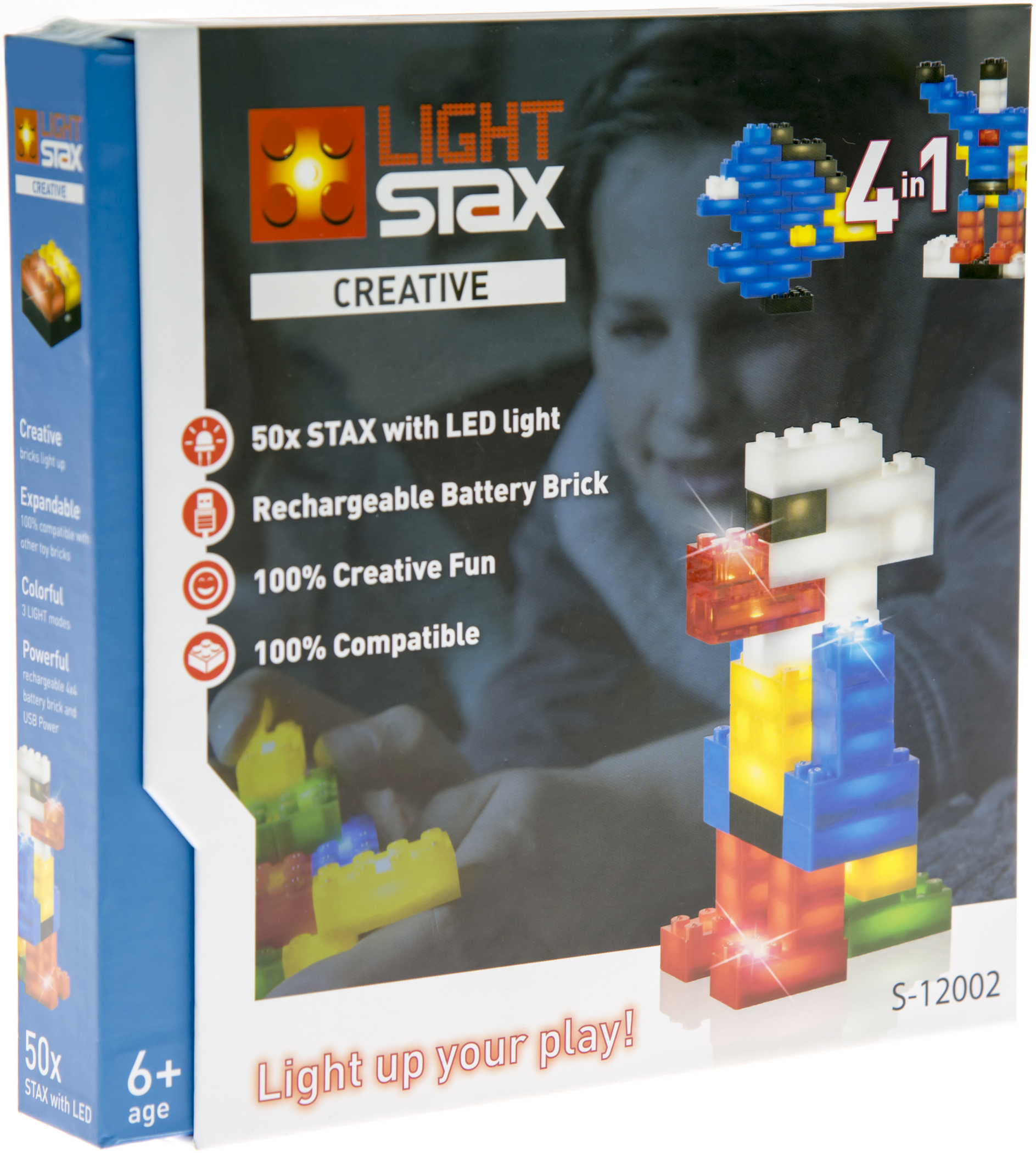

Конструктор Light Stax Creative с LED подсветкой (LS-S12002)