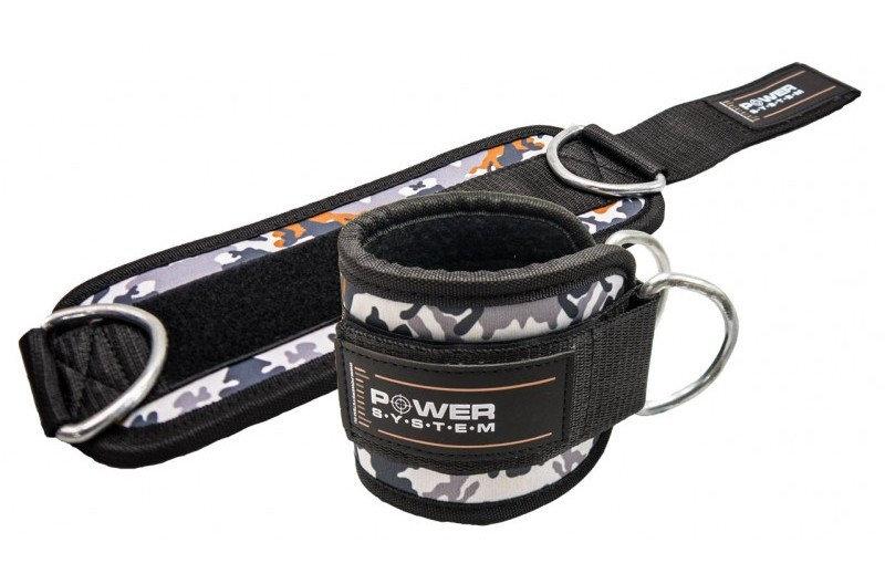 

Манжеты на лодыжку Power System Ankle Strap Camo PS-3470 Grey/Black