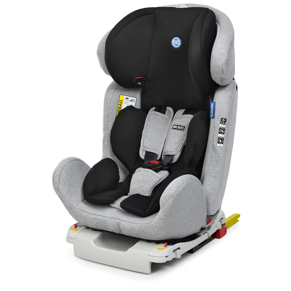 

Детское автокресло El Camino ME 1041 BRAVO ISOFIX Gray Black