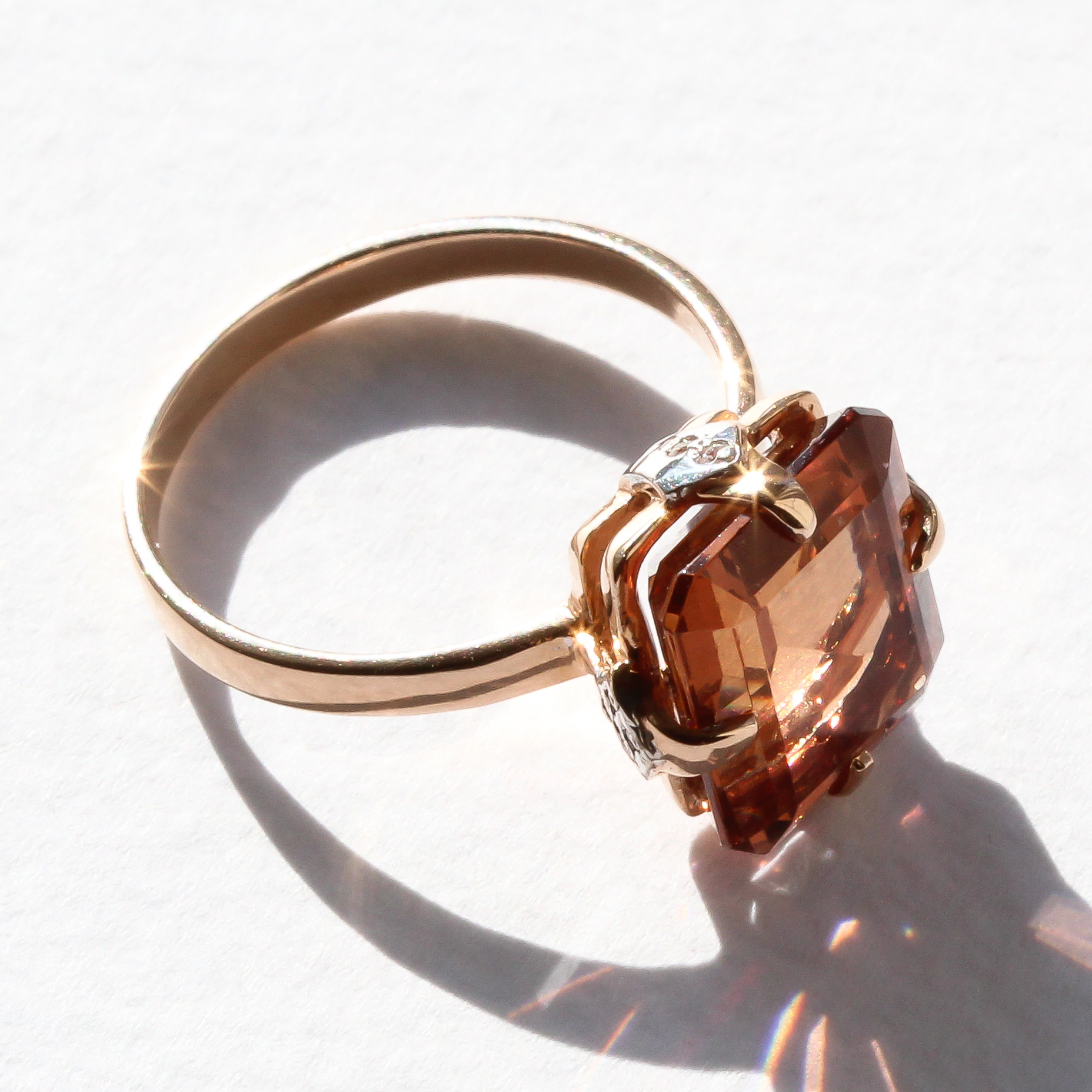 

Серебряное кольцо с фианитами K11714 Диамант, 17 размер