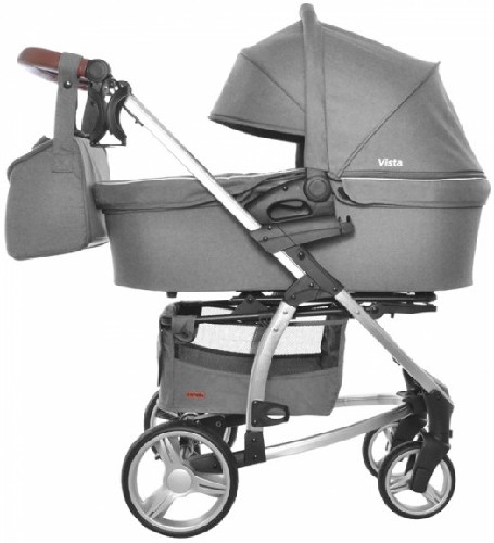 

Коляска/люлька CARRELLO Vista CRL-6501/1 Shark Grey (F00266227)
