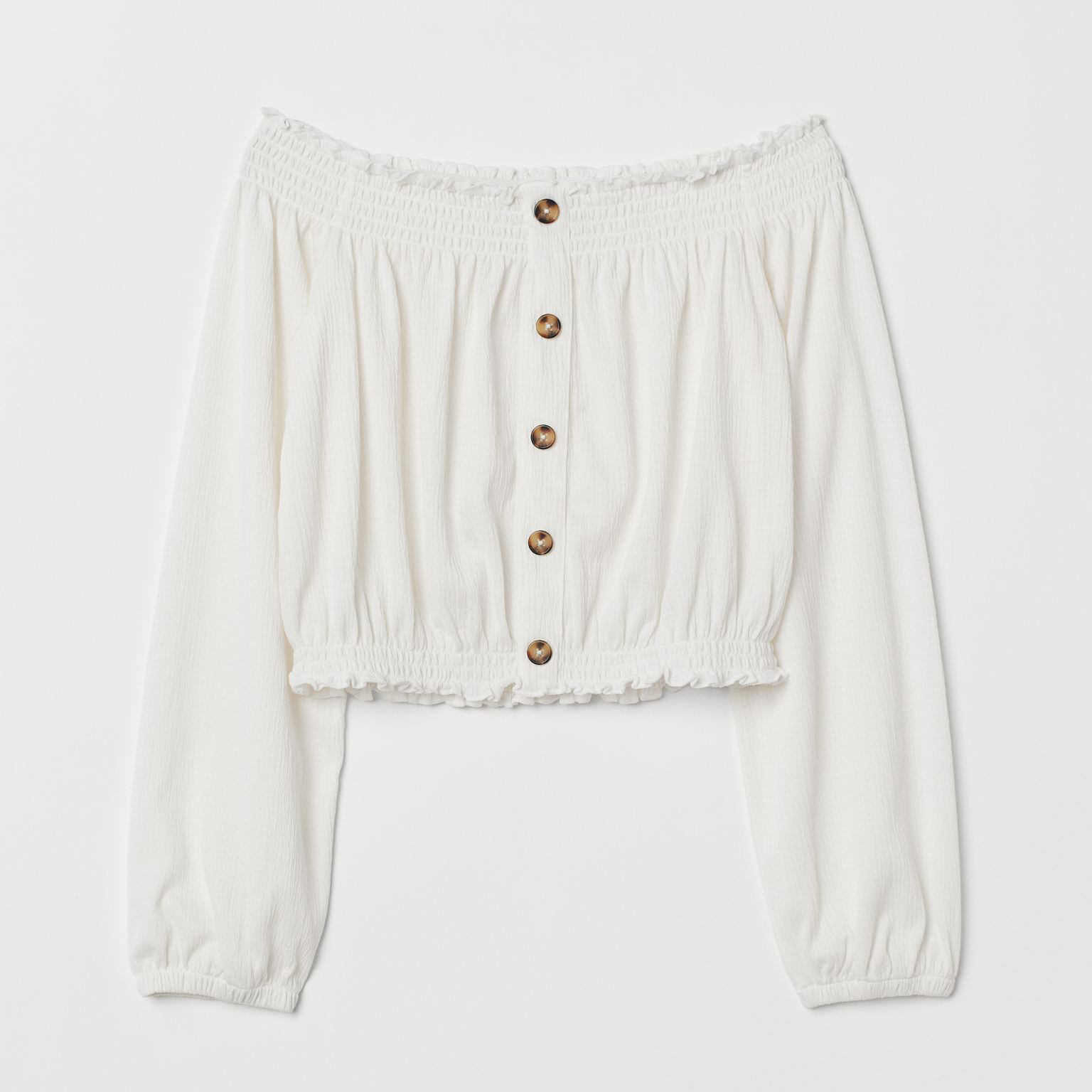 

Топ H&M 060766028  Кремовый, Топ H&M 060766028 S Кремовый