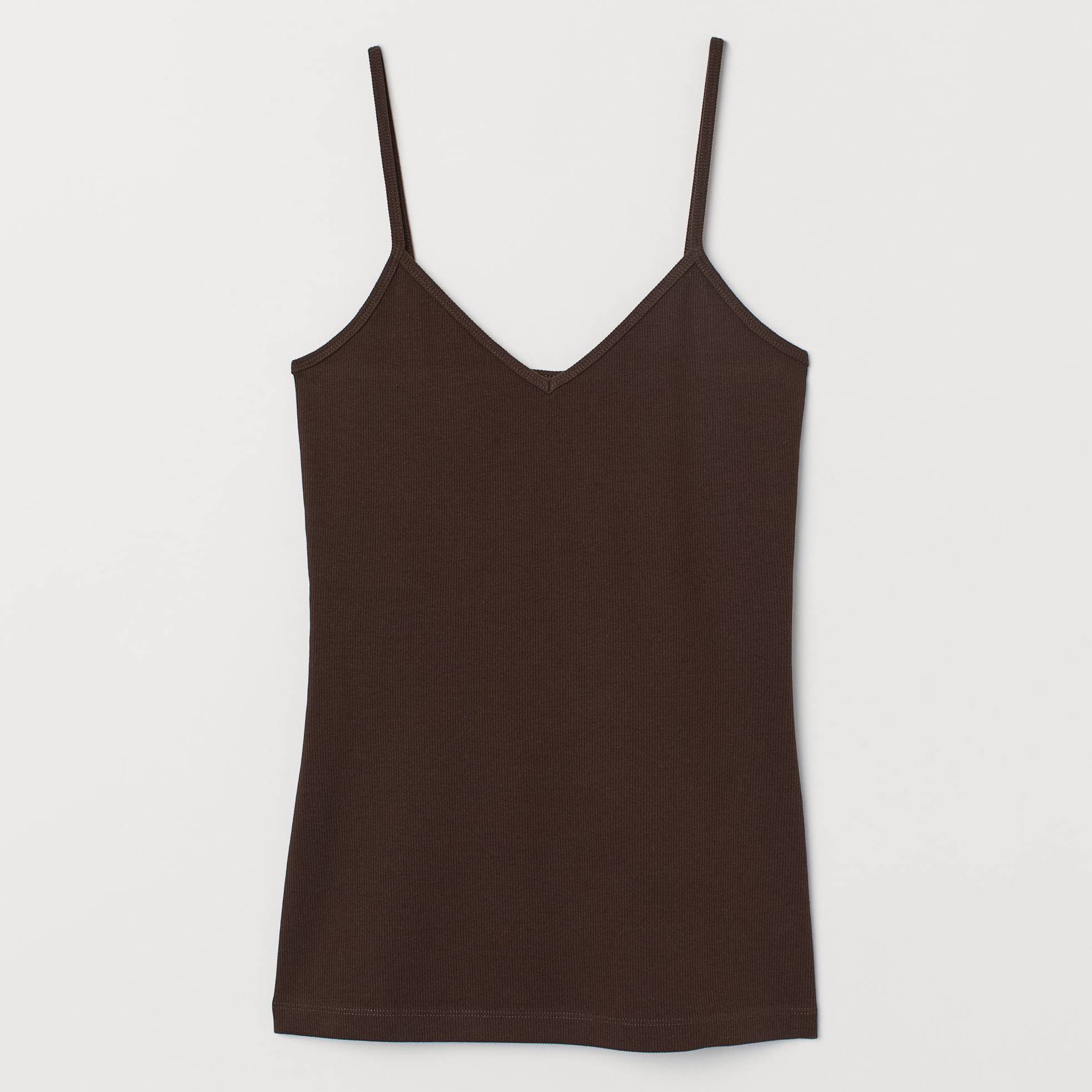 

Майка H&M 060780188  Темно-коричневая, Майка H&M 060780188 XL Темно-коричневая