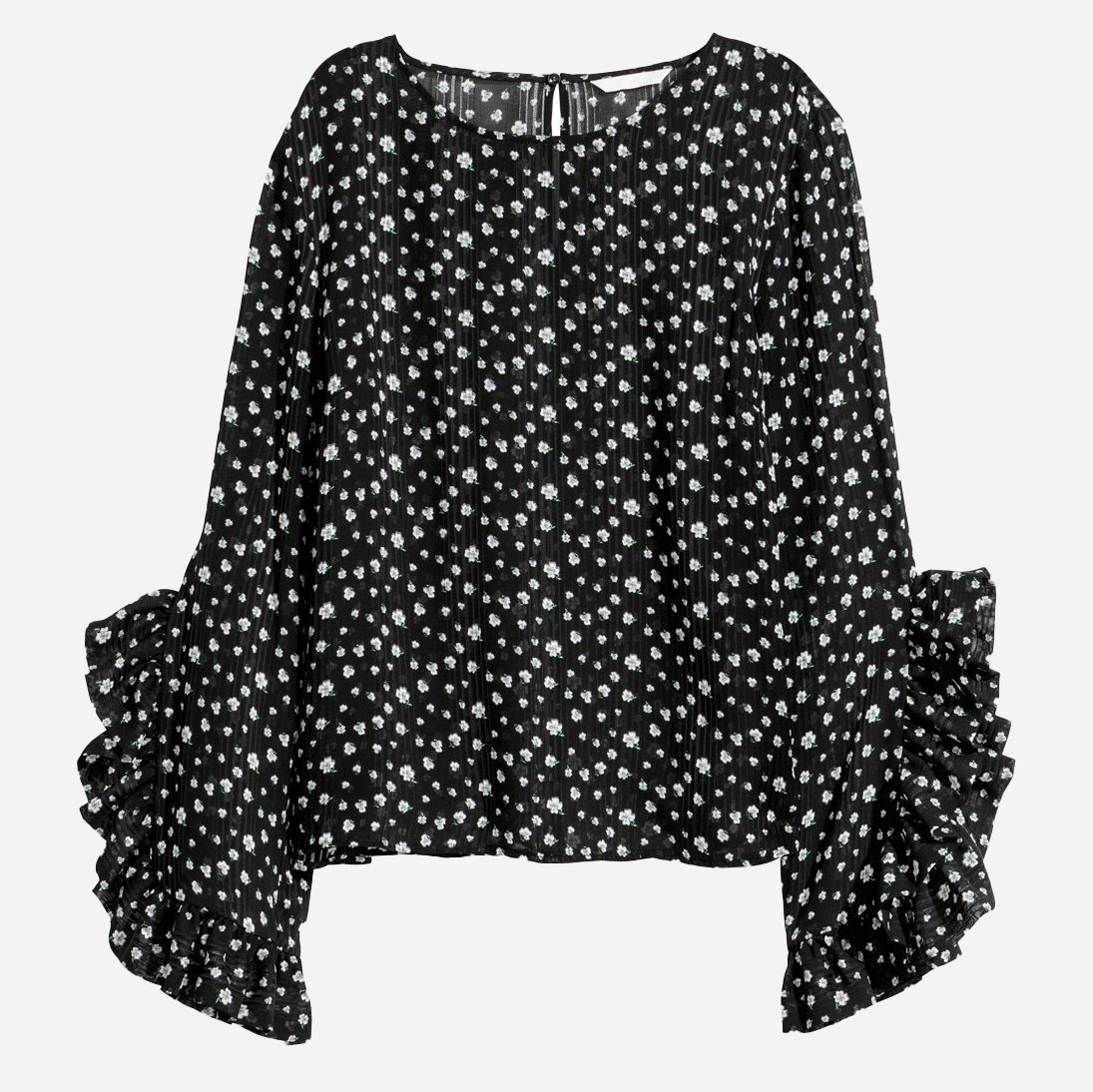 

Блузка H&M 060611050  Черная, Блузка H&M 060611050 36 Черная