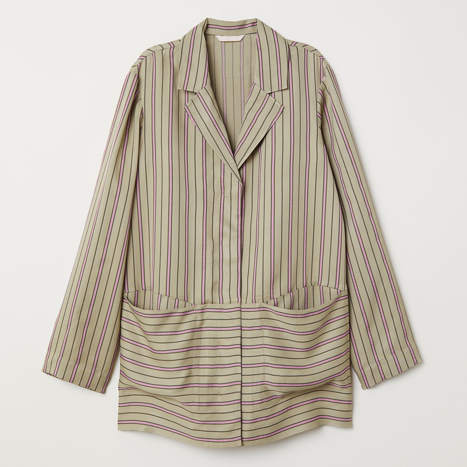 

Пиджак H&M 060631399  Хаки с розовым, Пиджак H&M 060631399 34 Хаки с розовым