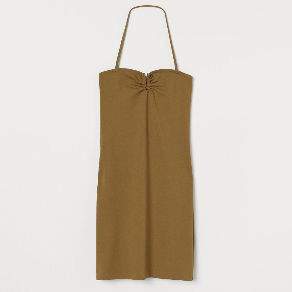 

Платье H&M 060743737_khaki  Хаки, Платье H&M 060743737_khaki 40 Хаки