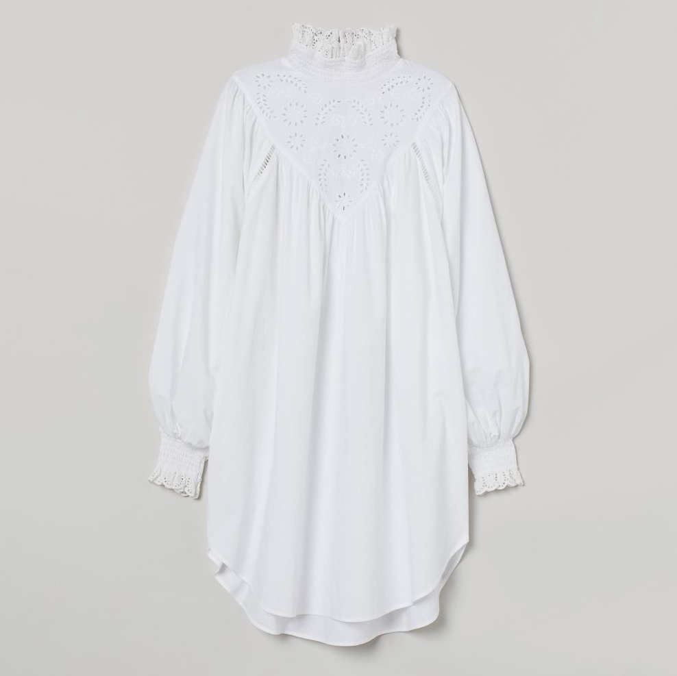 

Туника H&M 060905757  Белая, Туника H&M 060905757 XS Белая