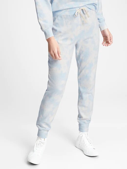 

Спортивные женские джоггеры GAP штаны 1159759840 (Белый/Голубой, XXL)