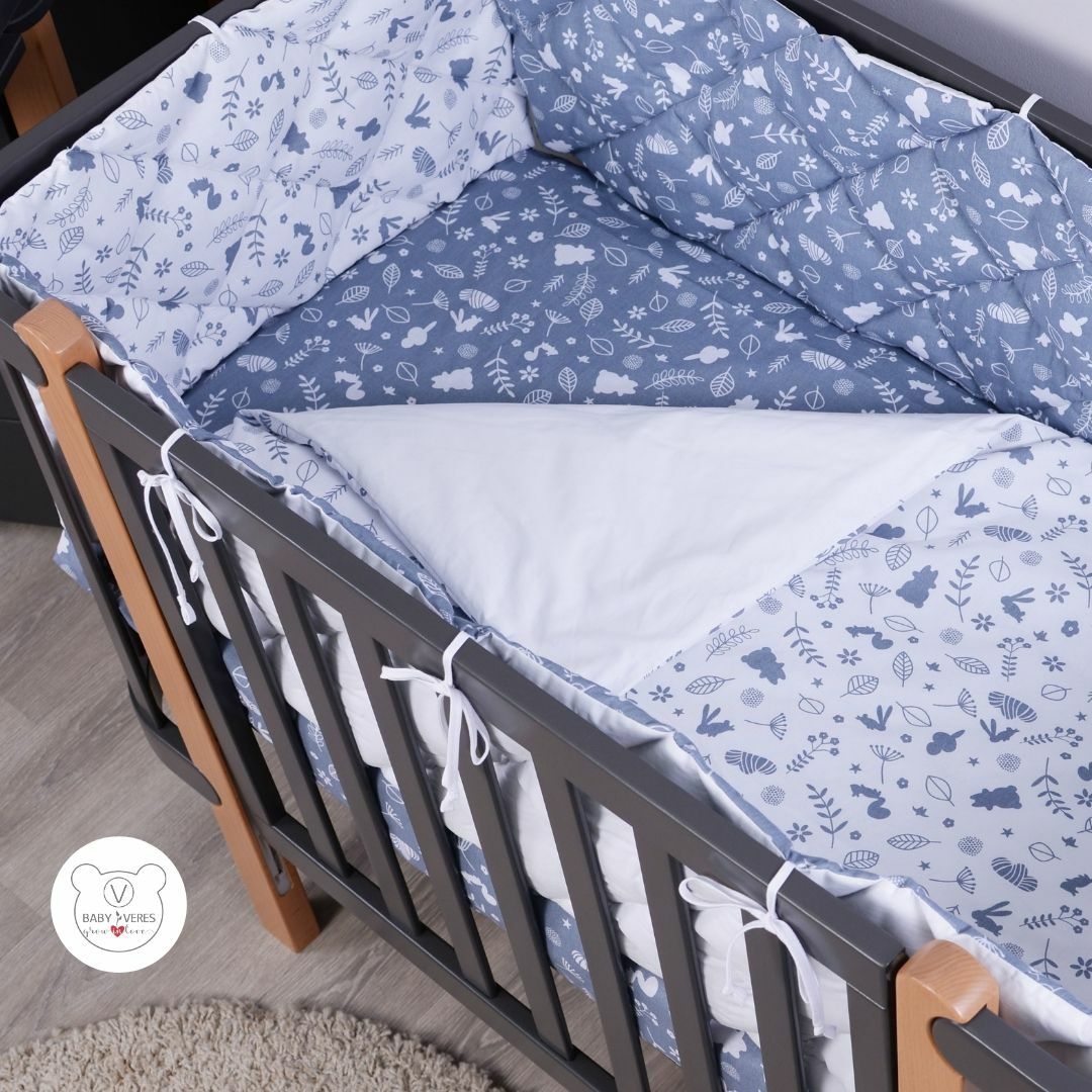 

Постельный комплект в кроватку Baby Veres In twigs 6 единиц