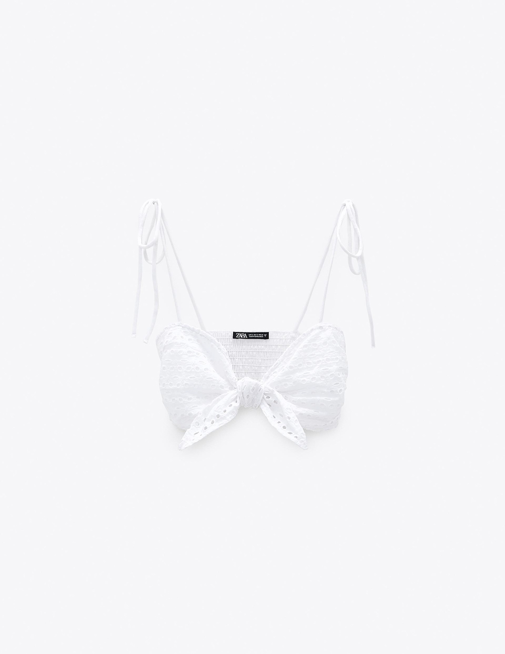 

Топ Zara  белый 4174331250, Топ Zara M белый 4174331250
