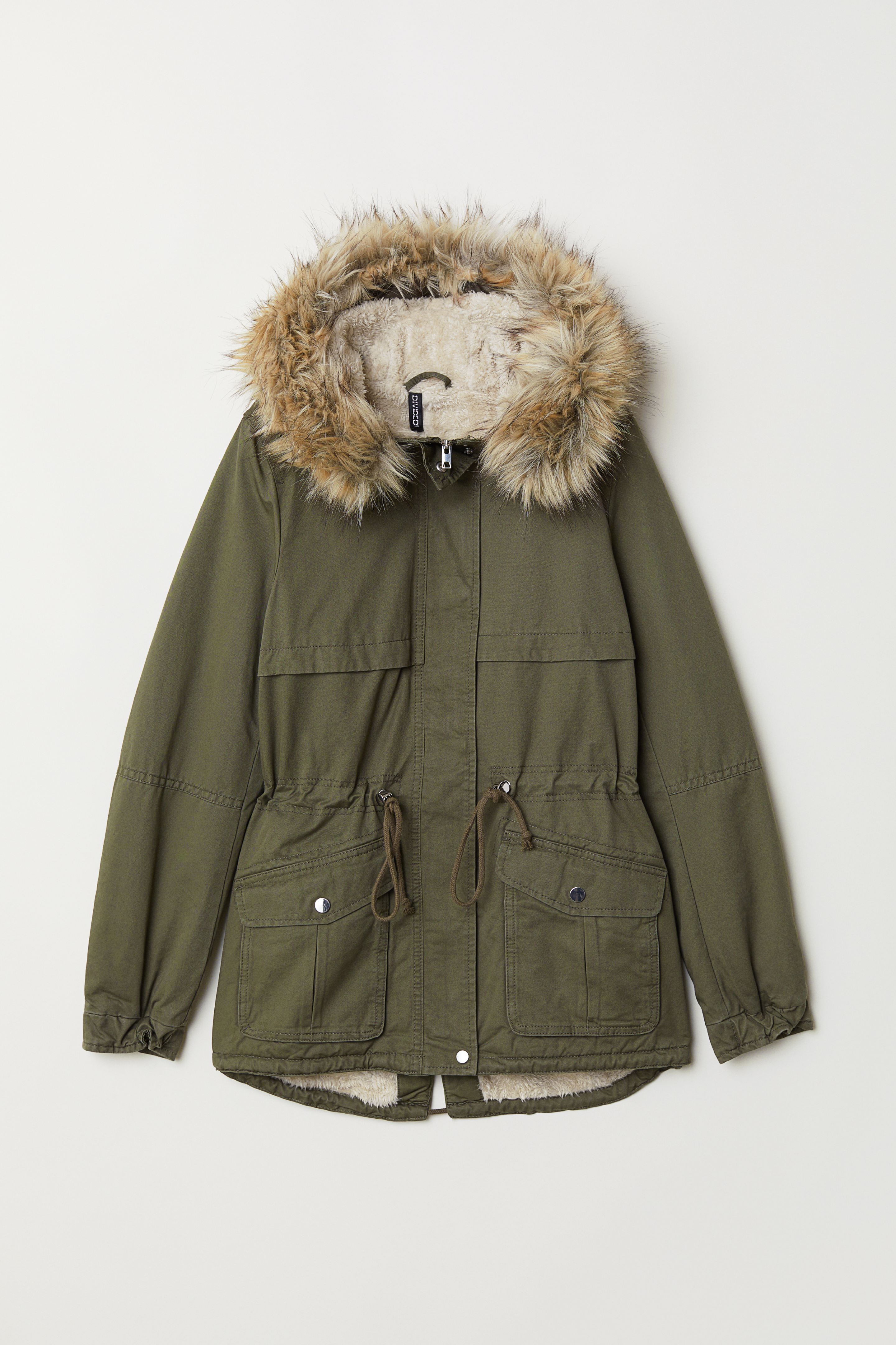 

Парка H&M  хаки 6501228, Парка H&M 34 хаки 6501228