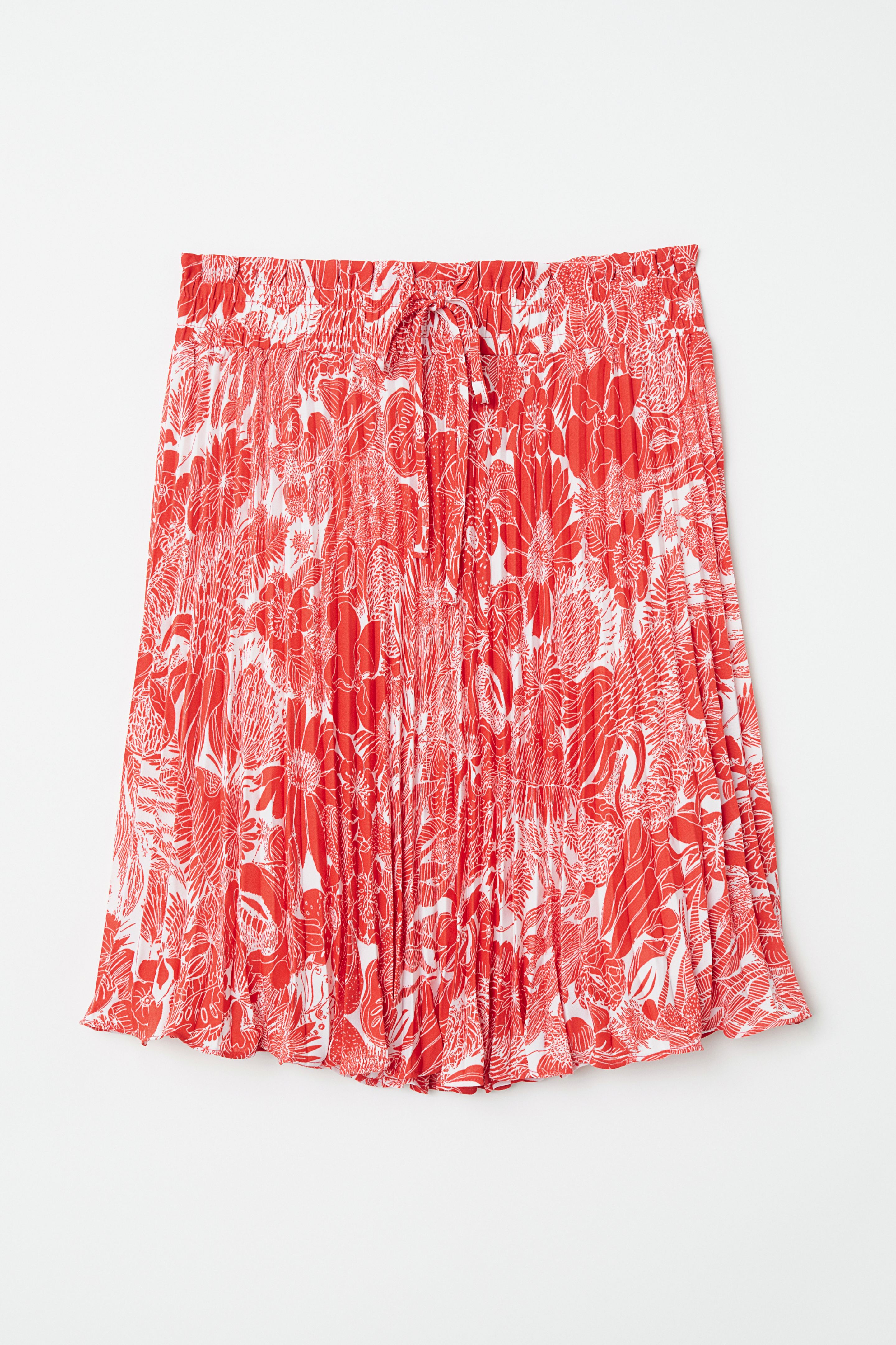 

Юбка H&M  красно белый 6457548, Юбка H&M 40 красно белый 6457548