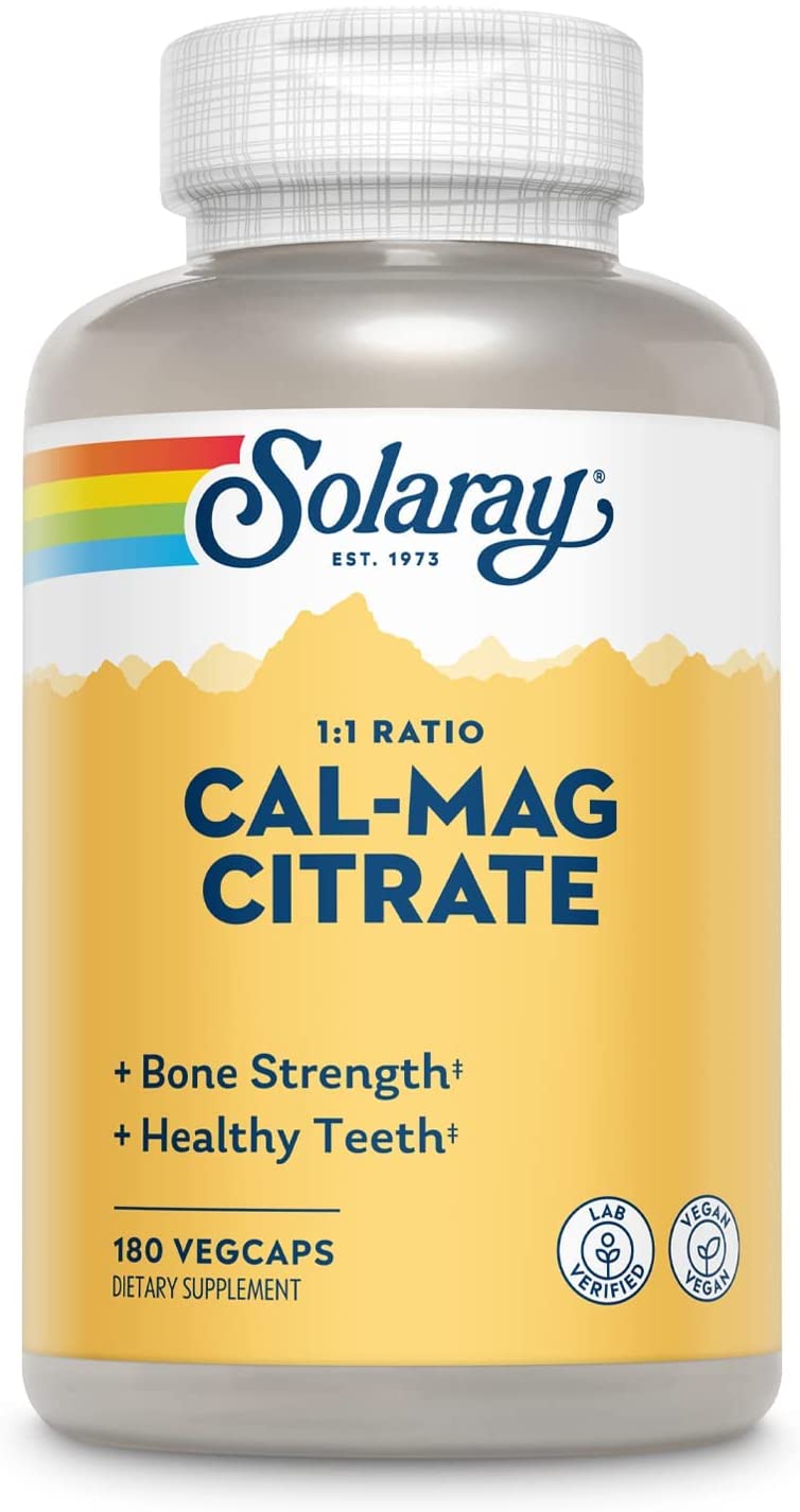 

Solaray Cal-Mag Citrate 180 капсул (4384304098)