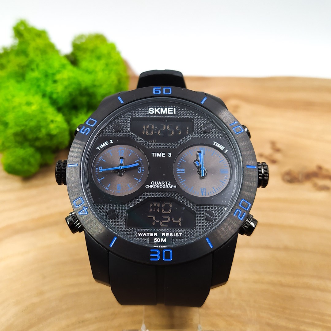 

Наручные часы с влагозащитой Skmei 1355 Blue